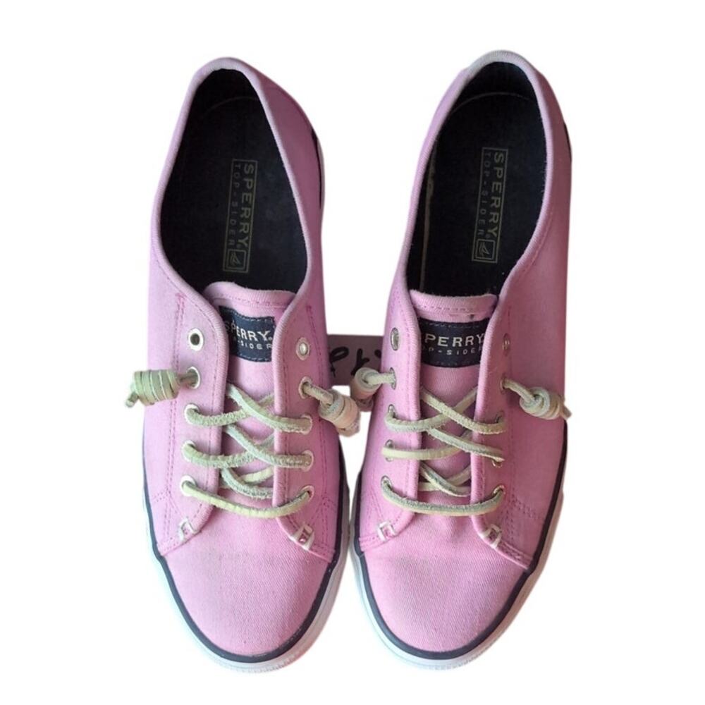 Sperry Top-Sider Classic Pink Boat Shoes Women's Size 7M EUC - Picture 2 of 5